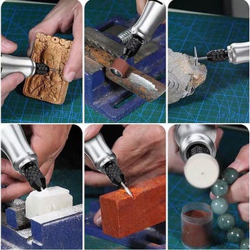 Accu 18V Graveerapparaat / Multitool voor Makita LXT accu, Verzenden, Nieuw