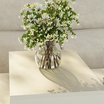 Salontafel Sotapim set van 2 havermout [en.casa], Verzenden, Nieuw