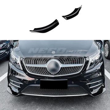 Zijsplitters voorbumper voor Mercedes V Class V447 Facelift, Ophalen of Verzenden, Nieuw