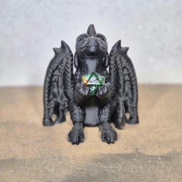 Handcrafted Dragon Dice Holder - Unique Fantasy Decor, Verzenden, Nieuw