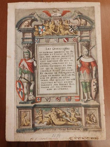 Cornelis Martin (1567-1621) - Frontespizio monumentale
