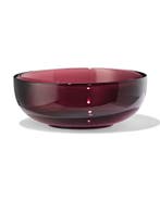 HEMA Saladeschaal Ø23cm glas bordeauxrood, Huis en Inrichting, Keuken | Servies, Verzenden, Nieuw