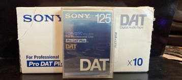 Sony - PDP-125C DAT - digital audio tape, Nieuw