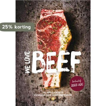 We love beef / Carrera culinair - Oostenbrugge van Richard, Verzenden, Gelezen, Oostenbrugge van Richard