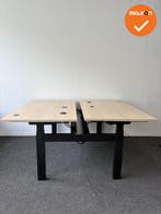 Vepa Presto Duo zit-sta bureau - 140x80 - memory bedienin..., Huis en Inrichting, Bureaus, Ophalen of Verzenden, Gebruikt