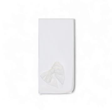 Baby Gi omslagdoek wit kant strik, Ophalen of Verzenden, Nieuw