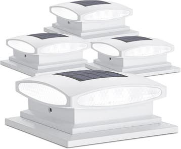 Siedinlar Paalkap Verlichting 4-pack | Retourdeal 49% Kor..., Zonne-energie, Kunststof, Minder dan 50 watt, Overige typen