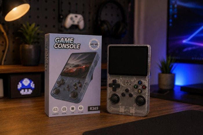 R36s - Retro Handheld Game Console – 64GB - Handheld gaming, Spelcomputers en Games, Spelcomputers | Overige Accessoires