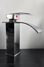 watervalkraan Chroom - Design mengkraan - NIEUW, Ophalen of Verzenden, Nieuw, Chroom, Kraan