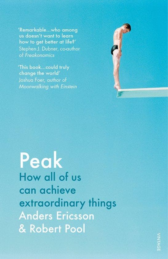 9780099598473 Peak Anders Ericsson, Boeken, Psychologie, Nieuw, Verzenden