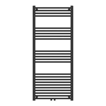 [neu.haus] Handdoekradiator Voss 140x60x3 cm zwart, Verzenden, Nieuw