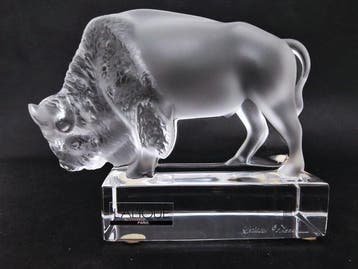 Lalique - René Lalique - Presse-papier - Bison - Kristal