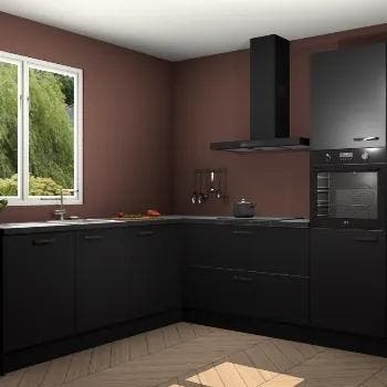 Zwarte keuken Willemstad 121935, Verzenden, Nieuw