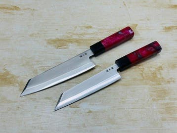 Keukenmes - Bunka - Handgemaakt Japanse Bunka-messenset -