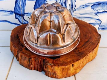 Vessel Copper 1920-1940 Vintage pudding - Mal Vintage