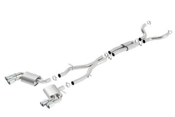 Borla Chevy 16-17 Camaro 6.2L ATAK Catback w/ Dual Tips, Ophalen of Verzenden, Nieuw