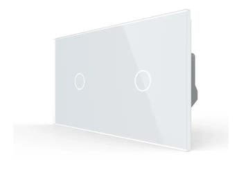 Livolo Touch Wisselschakelaar | Wit | 1+1 | Design |, Ophalen of Verzenden, Nieuw, Schakelaar