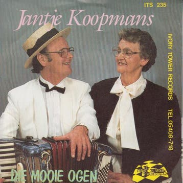 vinyl single 7 inch - Jantje Koopmans - Die Mooie Ogen, Cd's en Dvd's, Vinyl Singles, Verzenden, Zo goed als nieuw, 7 inch, Nederlandstalig