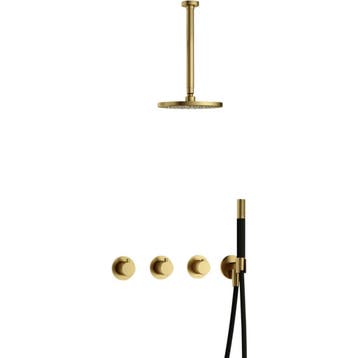 Hotbath Cobber - CB7067 - Inbouw Regendoucheset - Geborsteld, Ophalen of Verzenden, Nieuw