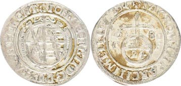 1/24 taler, daalder (groschen) 1680, Sachsen-kurlinie ab..., Verzenden