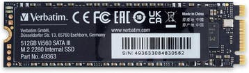 M.2 SSD 512GB SATA III | Tweedekansje | OP=OP, Computers en Software, Harde schijven, Intern, 512 GB, Ophalen of Verzenden, Zo goed als nieuw