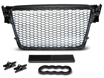 Grille | RS type | geschikt voor Audi A4 B8 2008-2011 | ABS, Auto-onderdelen, Carrosserie en Plaatwerk, Verzenden, Nieuw, Audi