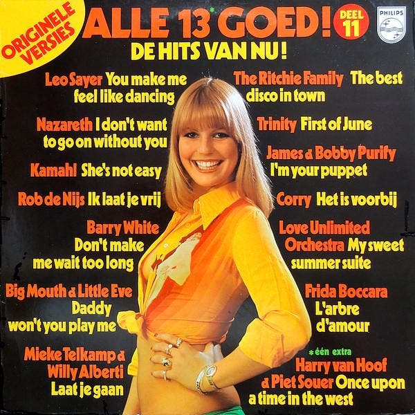 Various - Alle 13 Goed &amp; 1 Extra Deel 11, Cd's en Dvd's, Vinyl | Pop, Gebruikt, Ophalen of Verzenden