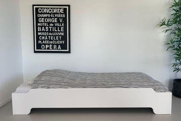 Rockwood® Montessori Vloerbed Solo Wit 2 bedden, Ophalen of Verzenden, Nieuw
