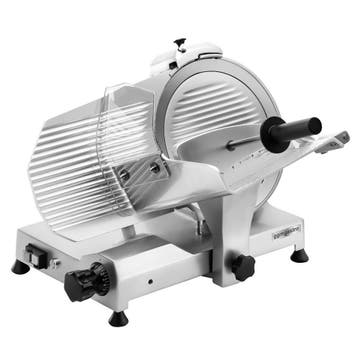 GGM Gastro | Vleessnijmachine Professioneel - schuin model -, Verzenden, Nieuw in verpakking, Bakkerij en Slagerij