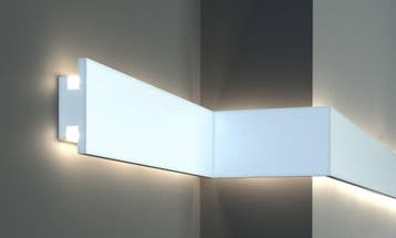 LED sierlijst voor indirecte verlichting XPS (120x40 mm), Ophalen of Verzenden, Nieuw