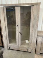 Casino vitrine, grey (nieuw, outlet), Huis en Inrichting, Kasten | Vitrinekasten, Nieuw, Glas, Met lade(s)