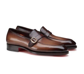 Santoni - Loafers - Maat: EU 41.5, Nieuw