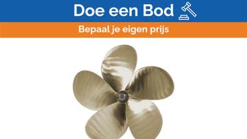 Bieden: Teignbridge 5-blade nibral propeller 610 x 810 L -, Ophalen of Verzenden, Nieuw