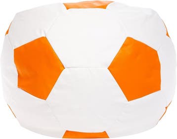 Voetbal Zitzak | Eco-leer | Nieuw | Scherpe Prijs, Ophalen of Verzenden, Nieuw, Oranje, Zitzak