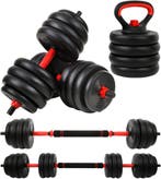 Halterset 40kg | Verstelbaar | Nieuw | Scherpe Prijs, Overige materialen, Overige typen, Ophalen of Verzenden, Armen
