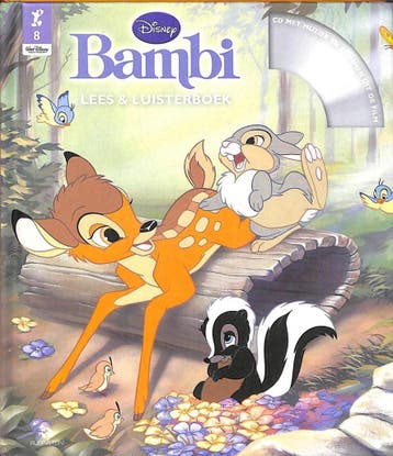 Disney Bambi - Lees & Luisterboek - KOLEKTIV 9789047615019, Boeken, Verzenden, Zo goed als nieuw, KOLEKTIV