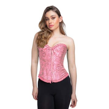 Satijnen Korset Roze, Verzenden, Nieuw, Feestartikel