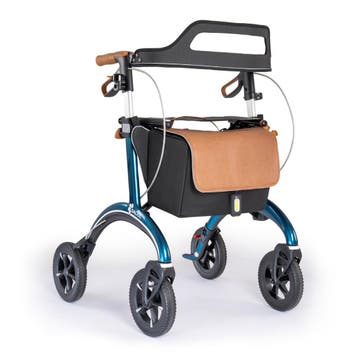 Saljol Carbon Rollator CR62 - Midnight Blue M, Ophalen of Verzenden, Nieuw