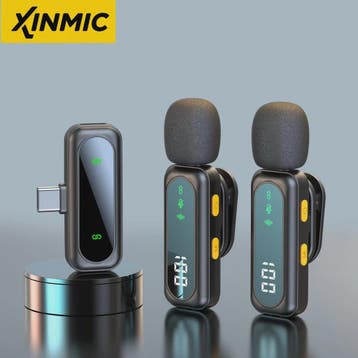 Draadloze Lavalier Microfoon voor iPhone & Android - Draagba, Verzenden, Nieuw