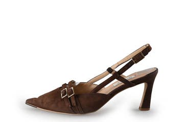 Notre-V Slingbacks in maat 37 Bruin, Kleding | Dames, Schoenen, Notre-V, Bruin, Verzenden, Gedragen