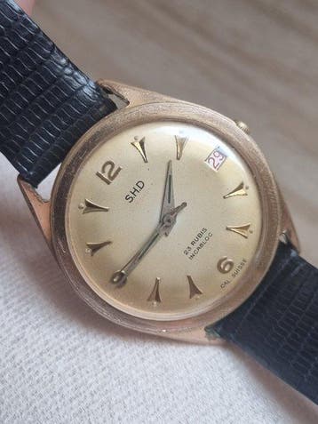 S.H.D - Zonder minimumprijs - Automatic Gold Plated - Heren, Nieuw