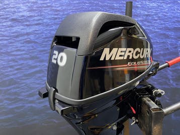 “Mercury 20 pk buitenboordmotor | Kortstaart “, Watersport en Boten, Buiten- en Binnenboordmotoren, 10 tot 30 pk, Viertaktmotor