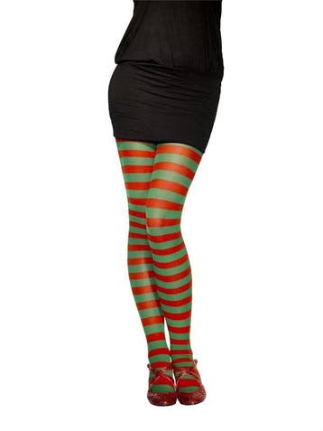Panty rood/groen, Kleding | Dames, Ophalen of Verzenden, Nieuw