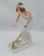 Rosenthal - Berthold Boess - sculptuur, Woman charming a