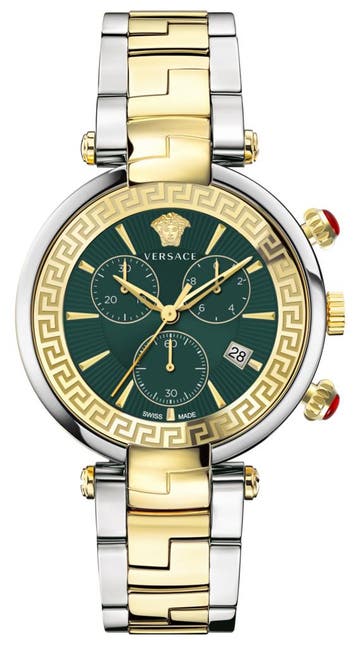 Versace VE2M00521 Revive  heren horloge 41 mm, Overige merken, Staal, Verzenden, Polshorloge