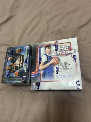 2025/26 Topps Chrome Victor Wembanyama, Cooper Flagg - Chase, Verzamelen, Nieuw