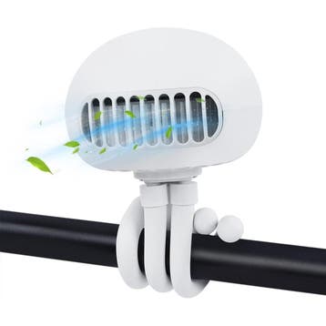 DrPhone BreezyBuddy Kinderwagenventilator – 4000mAh – 3 Stan, Verzenden, Nieuw