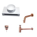 Sani Royal Solid Surface Waskom Rond met Solid, Tuin en Terras, Waterpartijen en Fonteinen, Nieuw