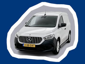 Mercedes-Benz Citan 110 CDI L1 Pro Camera Trekhaak Automaat, Automaat, Stof, Gebruikt, Wit