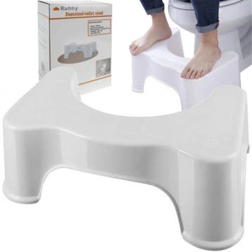 Ruhhy Toiletvoetenbankje - Ergonomische Hulp voor Gezonde..., Ophalen of Verzenden, Nieuw